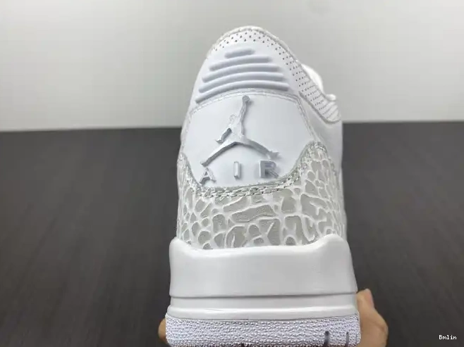 Bmlin Shoes Retro 'Triple 3 Jordan 429487-111 White' Air PS 0528